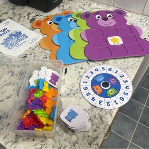 Colorful Bear Sorting Game for Kids- Brand New-NO BOX